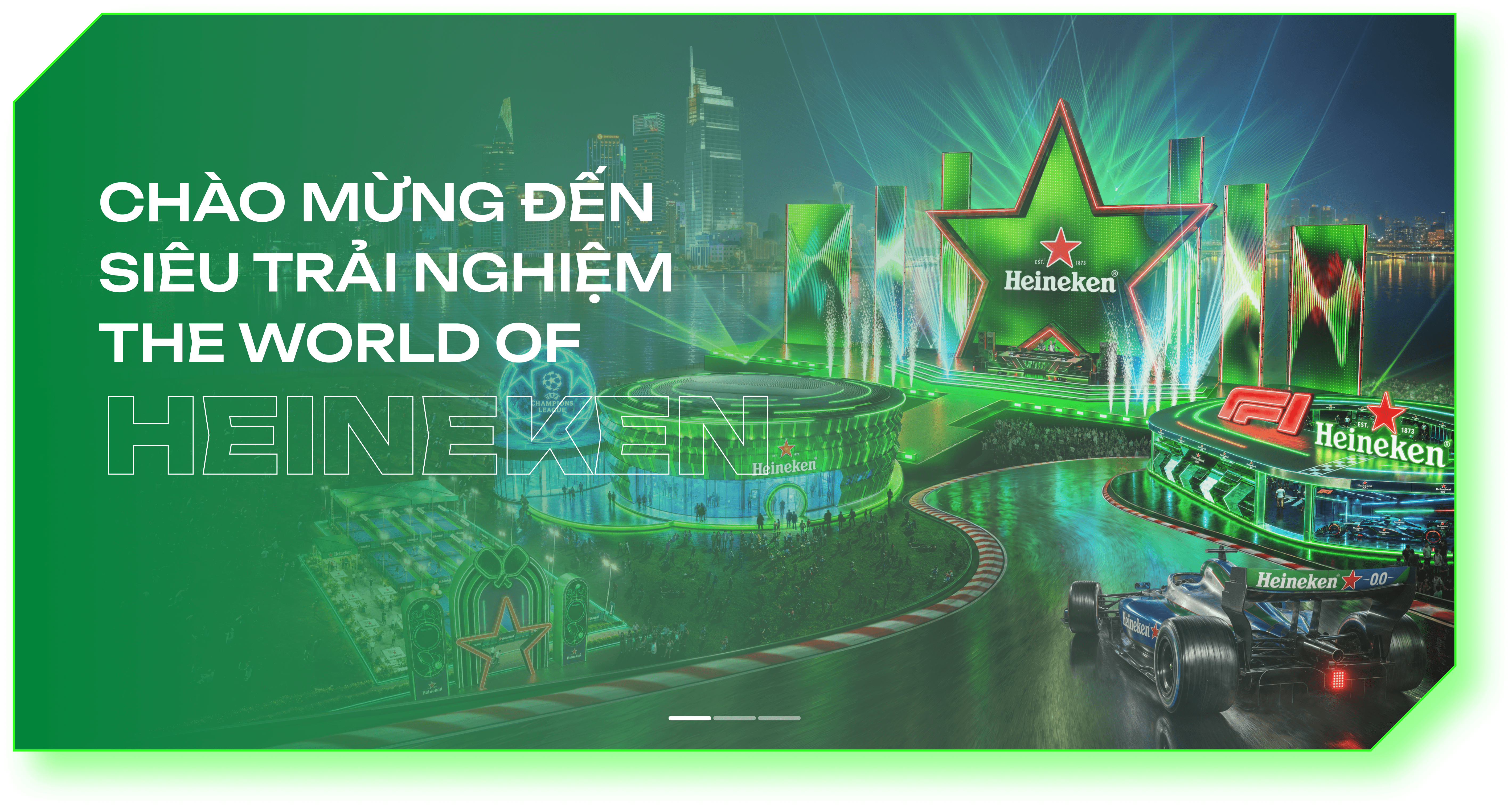 Không gian sự kiện The World of Heineken
